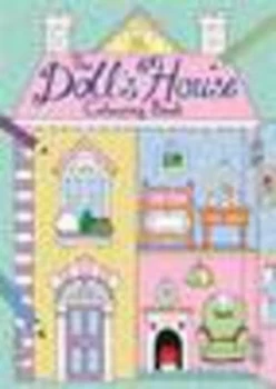 Image of The Dolls House Colouring Book by Kate Rochester Paperback