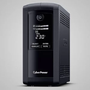 image of CyberPower VP700 Value Pro Tower UPS with LCD 700VA/390W