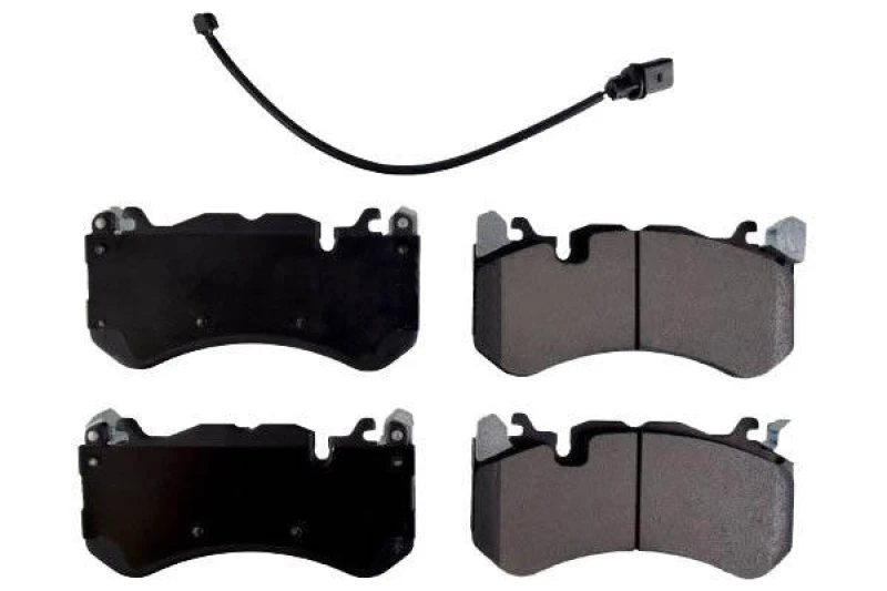 Image of SWAG 33 10 5218 Brake pad set Front Axle, incl. wear warning contact Brake Pad Set,disc brake (402)