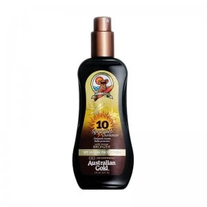 image of Australian Gold Spray Gel with Bronzer 237ml SPF10