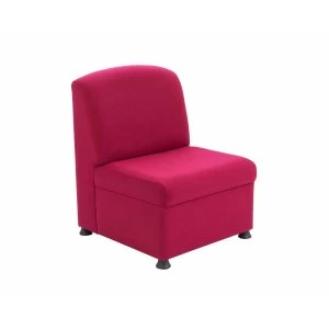 TC Office Glacier Modular Reception Chair, Claret