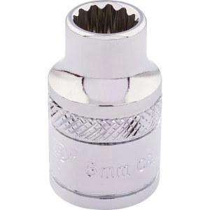 Image of Draper 3/8" Drive Polished Finish Hi Torq Bi Hexagon Socket Metric 3/8" 8mm