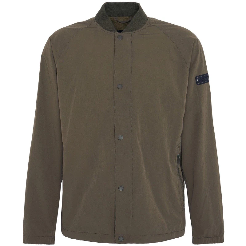 Image of Barbour International Mosswold Showerproof Jacket - Green Green M