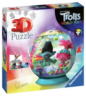 Image of Trolls 2 World Tour 72 Piece Puzzleball