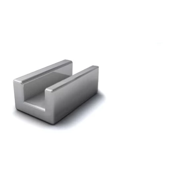 Image of 2" X 2" X 1/4" 6082 Aluminium Channel X 1M - 2 Pcs