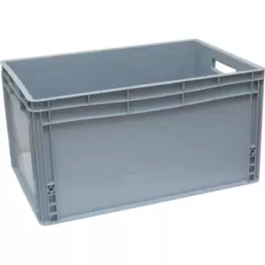 Image of Matlock 800X600X320MM Euro Container Grey - Grey