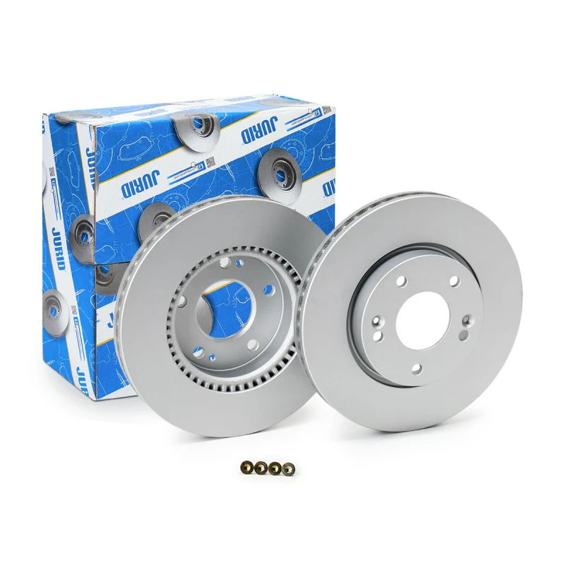 Image of JURID 562625JC Brake disc COAT+ Vented, Coated, with bolts/screws Brake Disc (82)