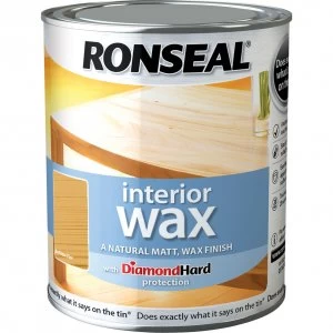 Ronseal Interior Wax Antique Pine 750ml