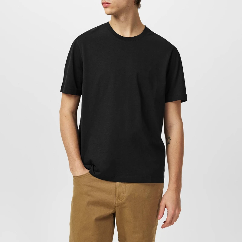 Image of Ted Baker Tywinn Plain T-Shirt - Black S