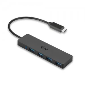 image of i-tec Advance USB-C Slim Passive HUB 4 Port