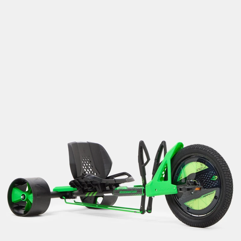 Image of Huffy Kids Green Machine 16-Inch Drift Trike Green unisex One Size