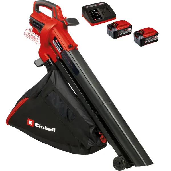 Image of Einhell VENTURRO 18/210 18v Cordless Brushless Leaf Blower and Vacuum VENTURRO 18/210 Batteries: 2 x 5.2ah Li-ion