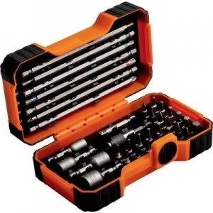 image of Bahco 59/S35BC Bit set 35 Piece Slot, Phillips, Pozidriv, Allen, Torx E