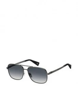 Image of Marc Jacobs Grey Aviator Sunglasses Grey Men