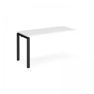 Image of Adapt add on unit single 1400mm x 600mm - Black frame and white top