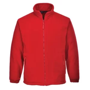 Image of Portwest Mens Argyll Fleece Red 2XL