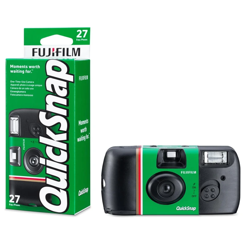 Image of Fujifilm Quicksnap Single Use Camera 27 Shots ISO400 35mm Colour Film