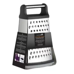 image of MasterClass Stainless Steel Four Sided Grater