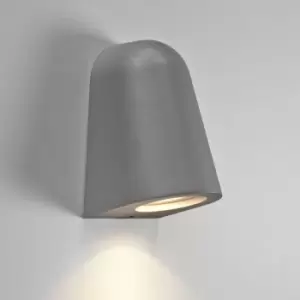 Image of Mast LED Outdoor Wall Light Textured Grey IP65, GU10