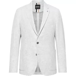 Image of Boss BOSS Hanry Jersey Jacket Mens - Grey