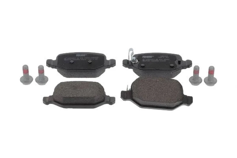 Image of FERODO FDB4459 Brake pad set with acoustic wear warning, with accessories, with brake caliper screws Brake Pad Set,disc brake (402)