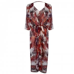 Image of Biba Spicy Palm Kaftan - Multi-Coloured