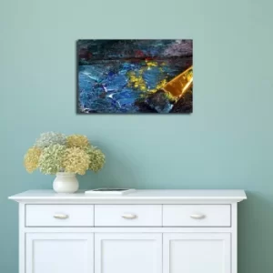 Image of 4570YBC-03 Multicolor Decorative Canvas Painting