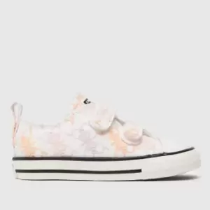 image of Converse Multi Lo 2v Girls Toddler Trainers