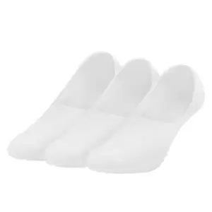 image of Nicce 3 Pack Trainer Socks - White