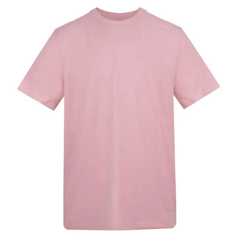 Image of AWDis AWDis Men Cotton T-Shirt in Baby Pink Size: Small Baby Pink S Male 5063703674317