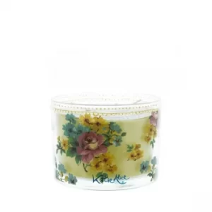 Image of Katie Alice Bohemian Spirit 2 Wick Wax Filled Candle Pot Amber Lily Scent