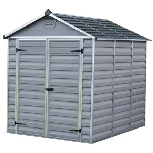 Image of Palram SkyLight Shed 6 x 8 - Dark Grey