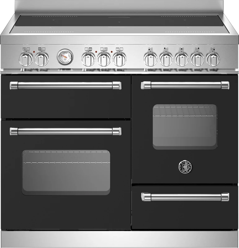 Image of Bertazzoni MAS105I3ENEC 100cm Master Series XG Induction Range Cooker - BLACK MAS105I3ENEC