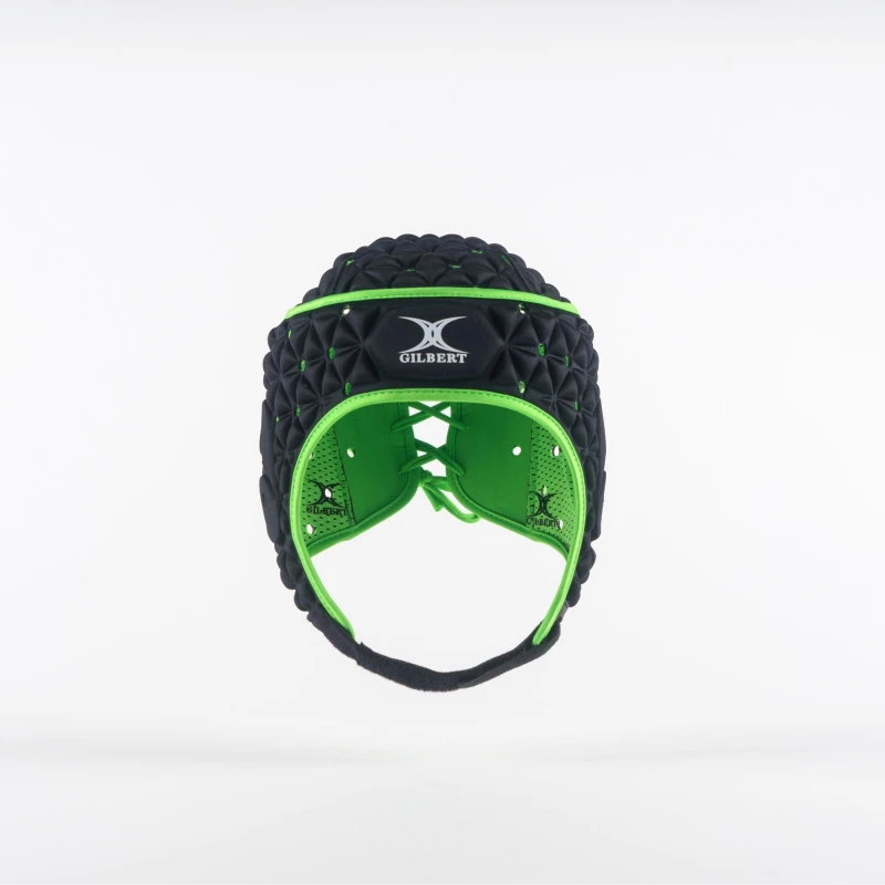 Image of Gilbert Mens Ignite Rugby Head Guard Black male X Large