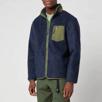 Image of Polo Ralph Lauren Mens High Pile Jacket - Cruise Navy - L