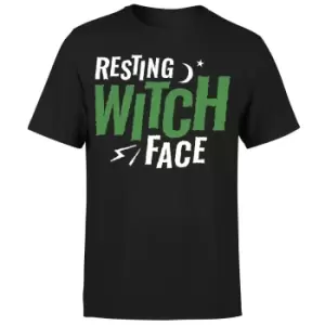 image of Resting Witch Face T-Shirt - Black - L - Black