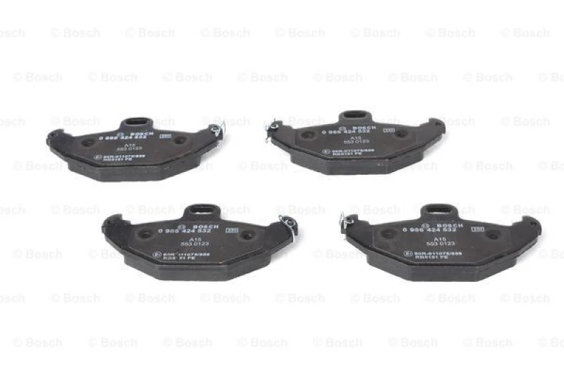 Image of Brake pad set Bosch 0 986 424 532