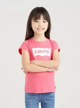 Image of Kids Batwing Tee - Pink / Tea Tree Pink