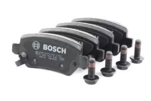 Image of Bosch Brake pad set 0 986 424 646 Brake pads,Brake pad set, disc brake OPEL,KIA,CHEVROLET,ZAFIRA B (A05),Meriva A (X03),Astra H Caravan (A04)