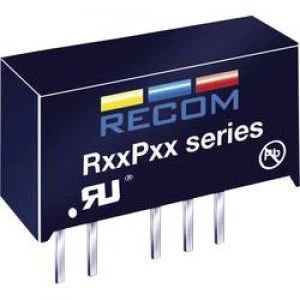 RECOM R05P12S R05P12S 1 W DCDC Converter R05P12S 5 Vdc 12 Vdc 84 mA 1 W