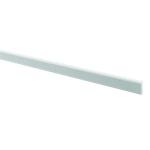 image of Wickes PVCu White Cloaking Profile 30 x 2500mm