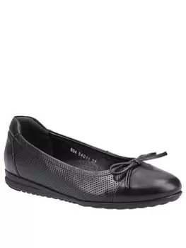 Image of Hush Puppies Jolene Ballerina - Black, Size 8, Women