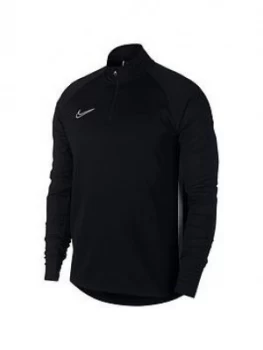 image of Nike Academy Dry Drill Top - Black, Size L, Men