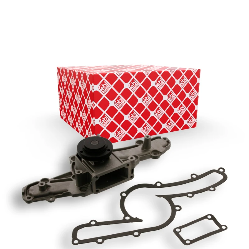 Image of FEBI BILSTEIN 39302 Water pump Cast Aluminium, with gaskets/seals Cast Aluminium Water Pump (1260)