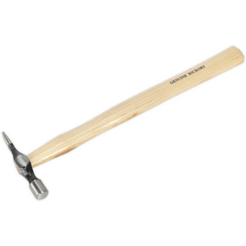 Image of Loops 4oz Cross Pein Pin Hammer - Hickory Wooden Shaft - Drop Forged Carbon Steel Head Metallics