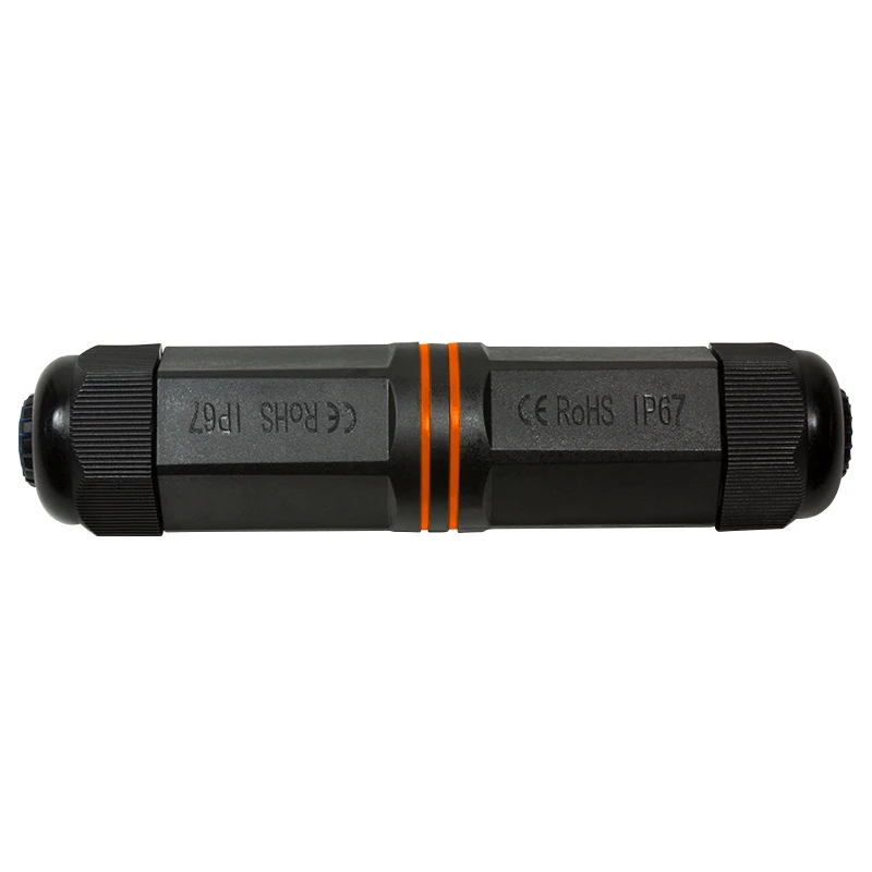 Image of LogiLink NP0081 wire connector 2x RJ45 Black