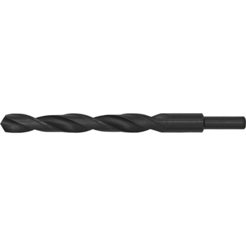 Image of Loops 12 x 150mm HSS Roll Forged Blacksmith Drill Bit - Reduced Shank - 120mm Flute Black