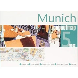 Image of Munich PopOut Map Sheet map, folded 2018