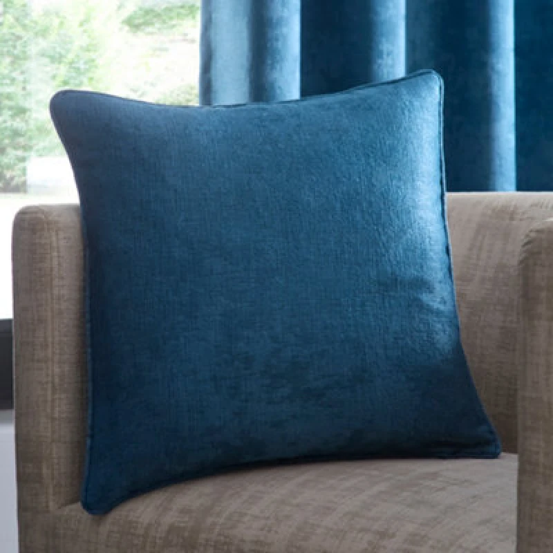 Image of Fusion Strata Filled Cushion 43cm x 43cm Dark Teal