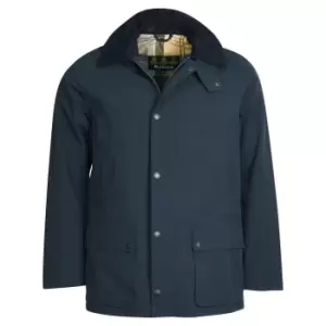 Image of Barbour Mens Waterproof Ashby Jacket Navy/Dress Medium